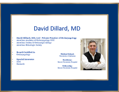 Synergy of Sleep Surgery and Cardiovascular, David Dillard, MD