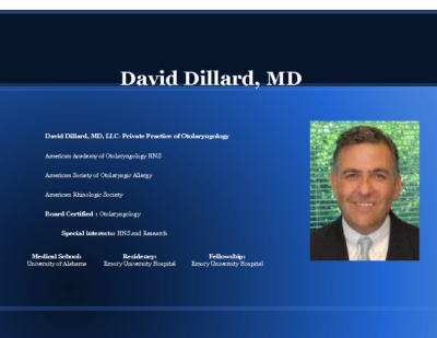 Synergy of Sleep Surgery and Cardiovascular, Dr. David Dillard