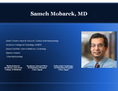 The Mystery of Syncope & DysautonomiaNew Treatment Options,Dr. Sameh Mobarek